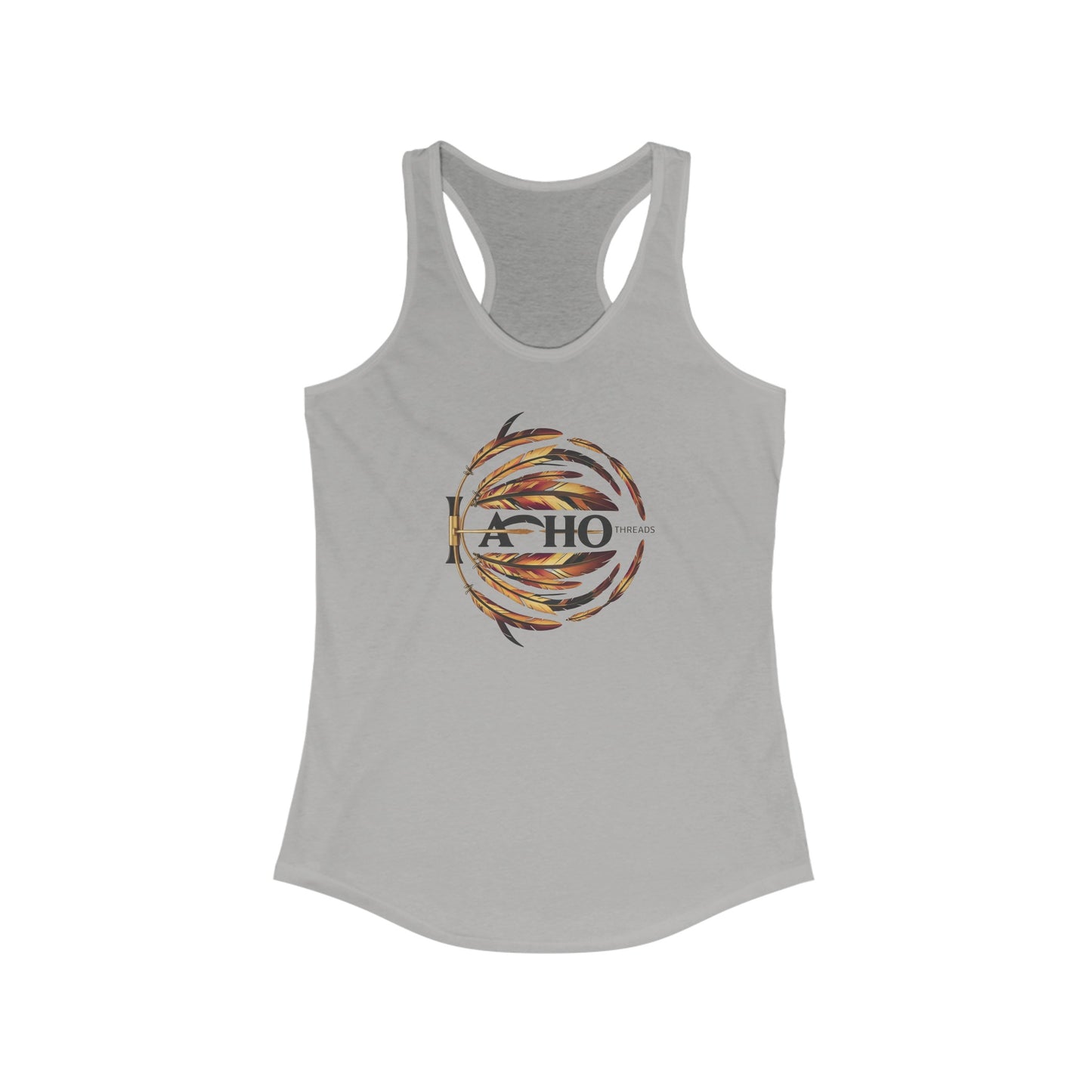 Grey Women's Ideal Racerback Tank