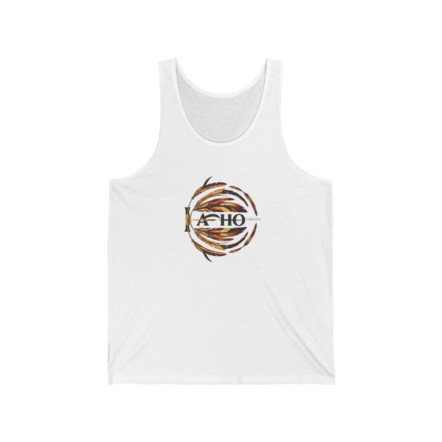 White Men's Jersey Tank