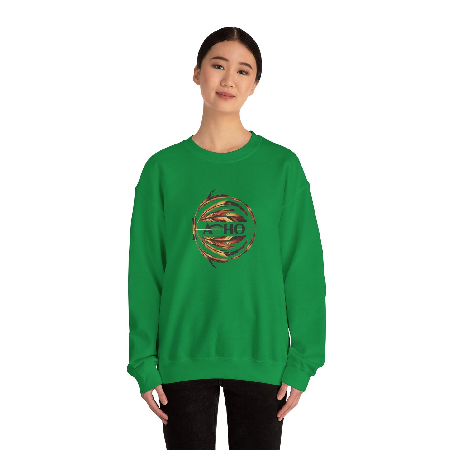 Irish Green Women's Heavy Blend™ Crewneck Sweatshirt