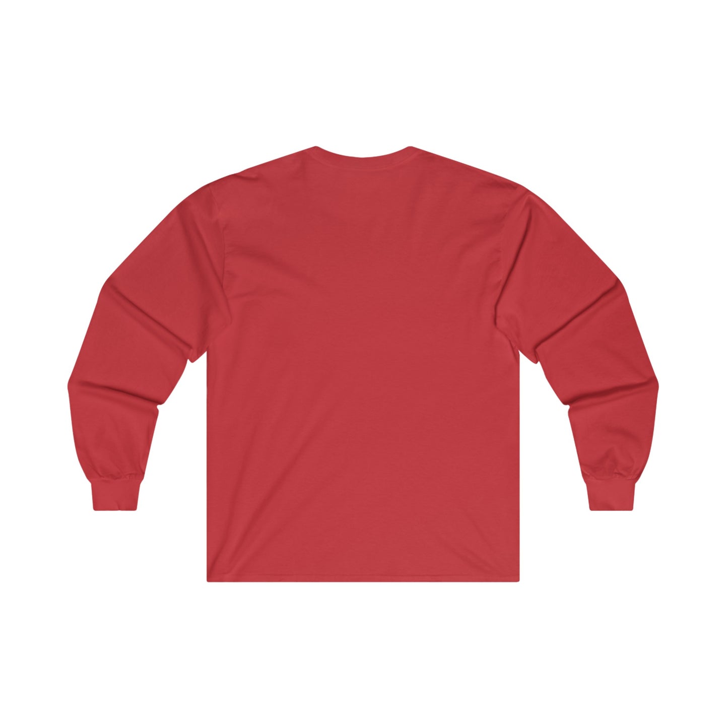 Red Men's Ultra Cotton Long Sleeve Tee