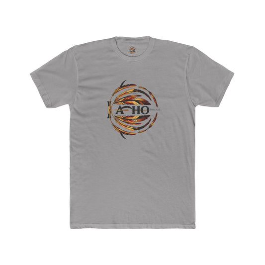 Light Grey Men's Cotton Crew Tee