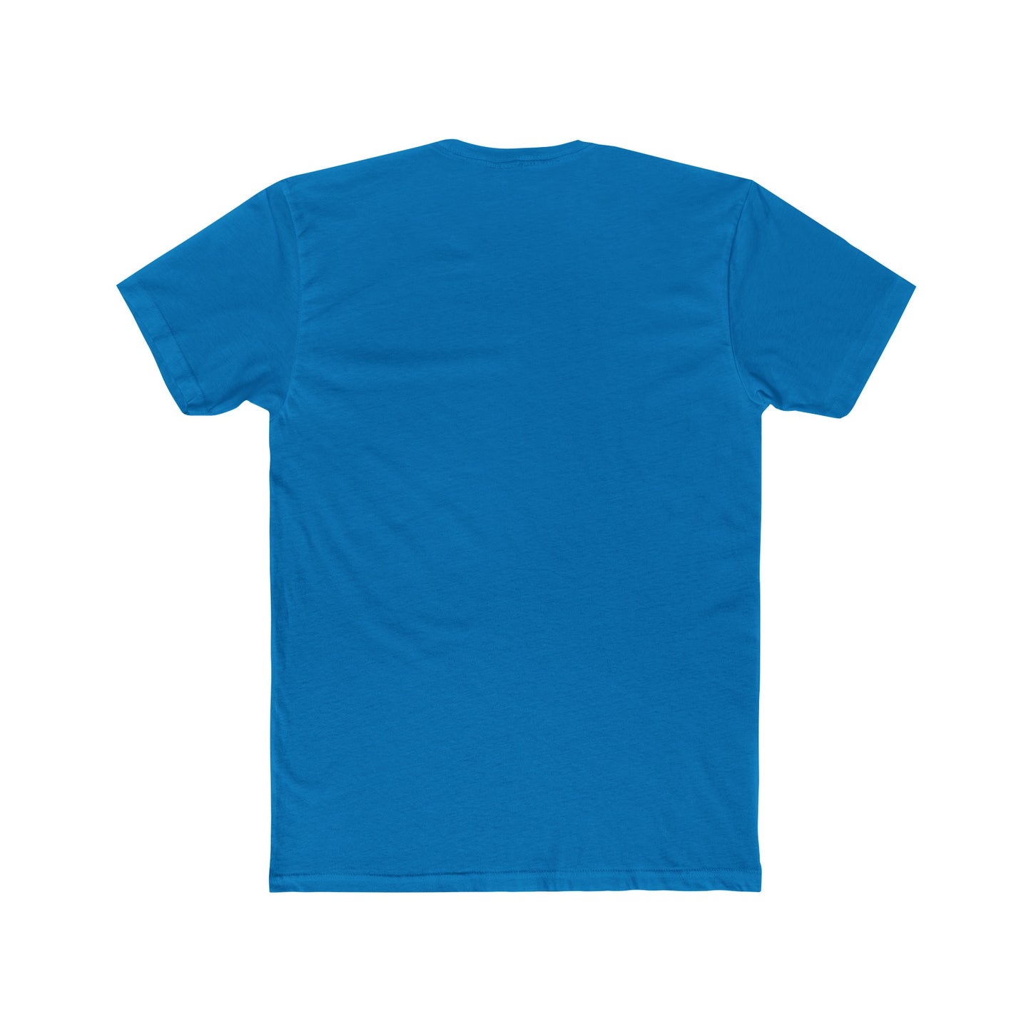 Turquoise Men's Cotton Crew Tee