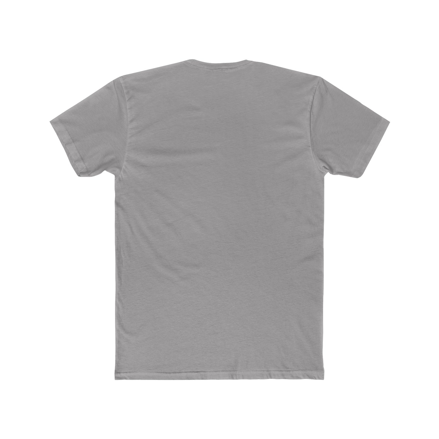 Light Grey Men's Cotton Crew Tee