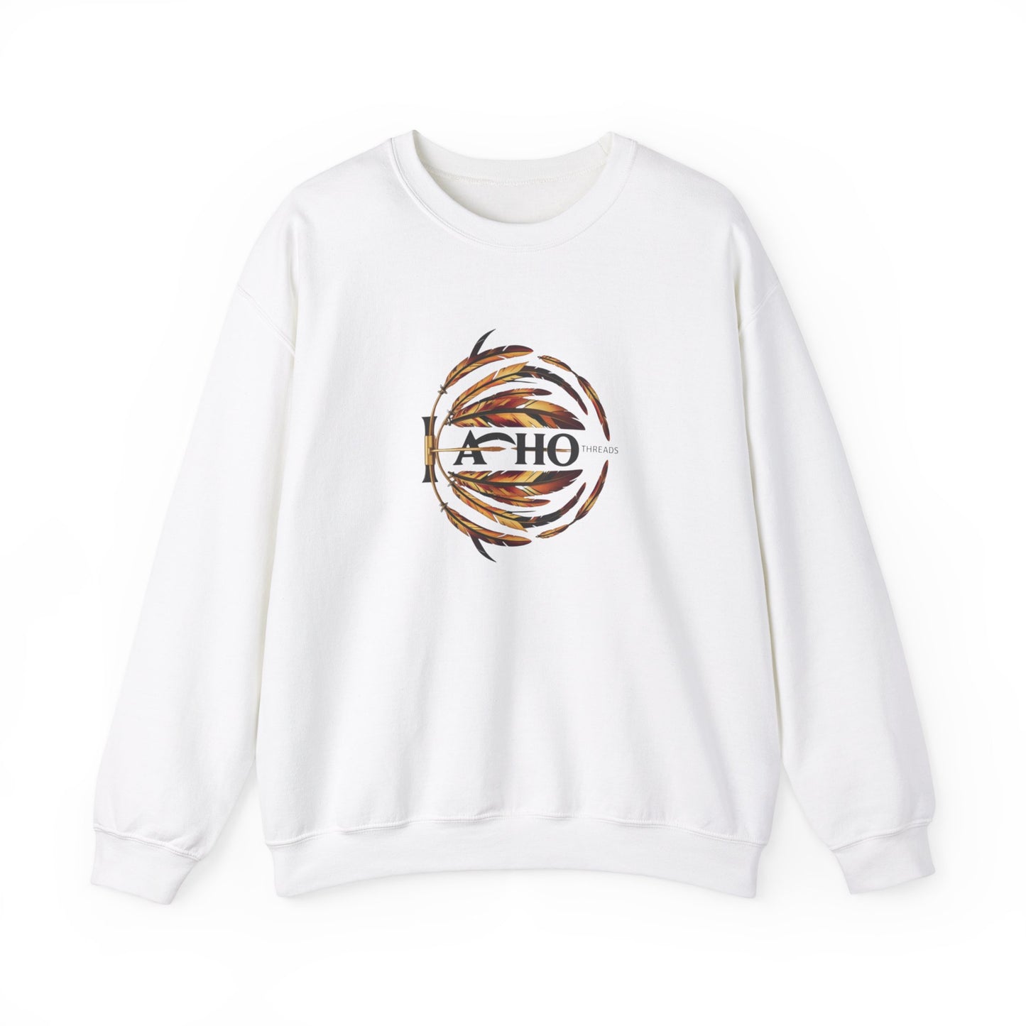 White Men's Heavy Blend™ Crewneck Sweatshirt