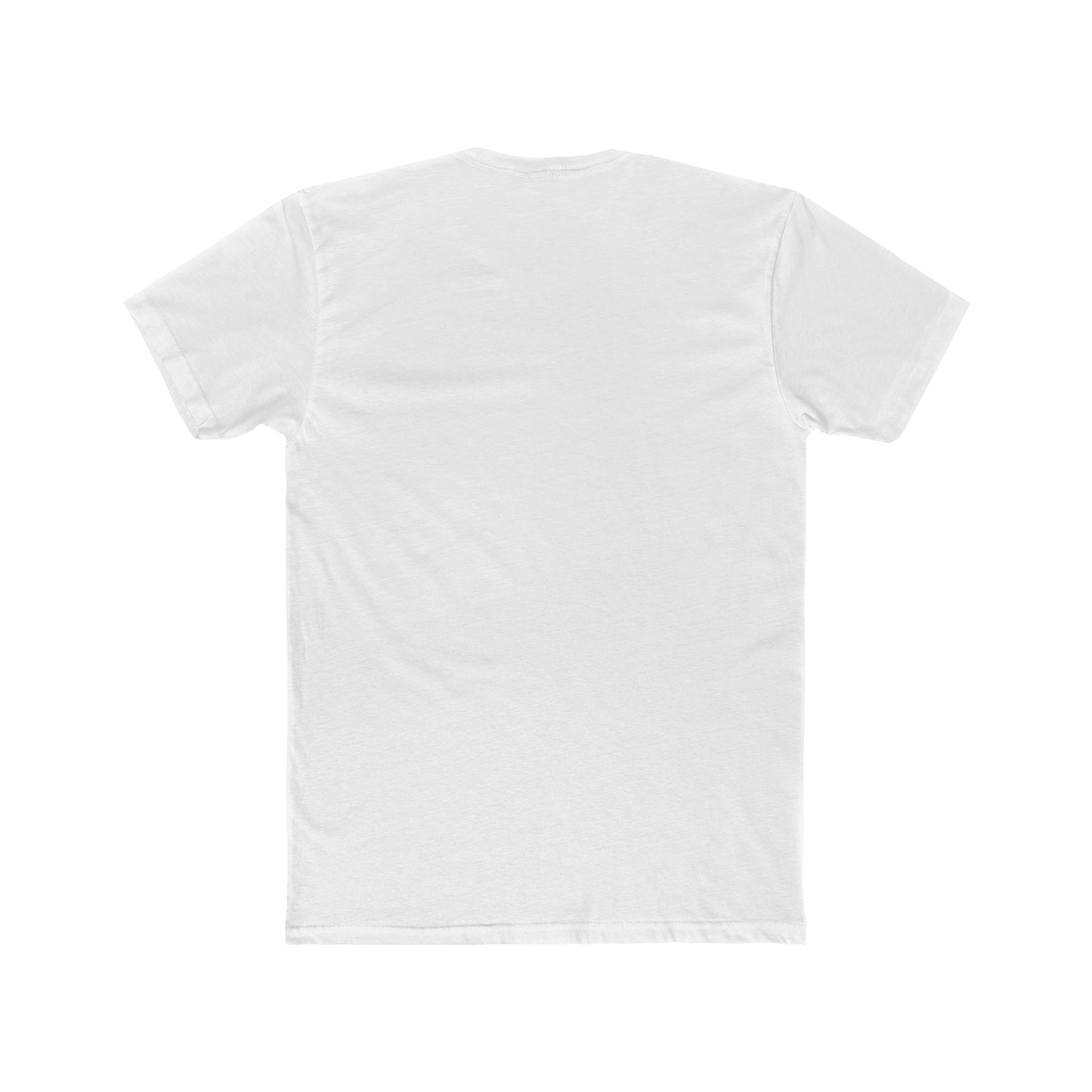 White Men's Cotton Crew Tee