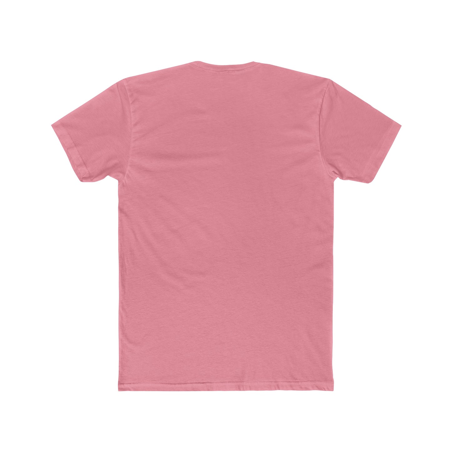 Pink Men's Cotton Crew Tee