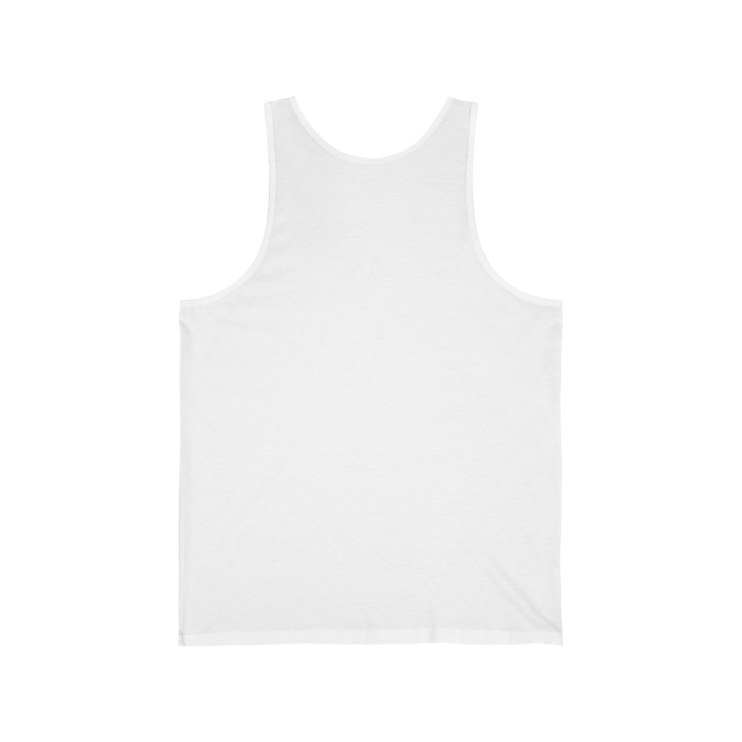 White Men's Jersey Tank